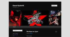 Desktop Screenshot of kanalhysterik.com