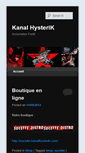 Mobile Screenshot of kanalhysterik.com